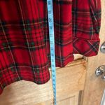 Ralph Lauren Lauren black label Red Plaid Pajama button down Shirt size L Photo 5