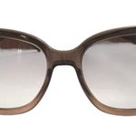 Valentino Garavani Valentino Transparent Brown Rose Gold Square Sunglasses G2OLY – FLAWED LENSES Photo 0