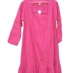 Catherine Malandrino NWT Pink Boho Peasant Dress Photo 0