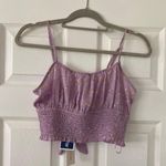 Pink Rose Cropped Tank Photo 0