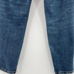 ZARA  Jeans Slim Straight Leg High Rise Dark‎ Wash Blue Denim Women’s Size 2 Photo 5