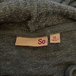 SO  Blue Knit Hoodie Photo 2