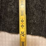 Lane Bryant 22/24 Long Cardigan Sweater Cable Knit Snowflake Buttons Wool Blend Photo 4