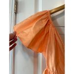 ALC Frank A.L.C. Lucca Coral Ruffle Tiered Mini Dress With Plunge Neckline Size 2 Photo 5