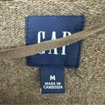 Gap Basic Button Cardigan Womens Medium Brown Photo 2