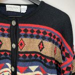 Donna Maurizio Boho Wool Fringe Tassel Sweater Photo 5