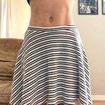 Charlotte Russe Black & White Striped Skirt Photo 2