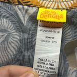 Agua Bendita Pacifico Linnea Fera Leaf Romper Women’s Size Small Boho Summer Photo 5