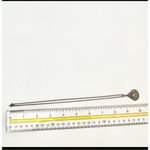 silver and gold tone horse teardrop pendant necklace Photo 6