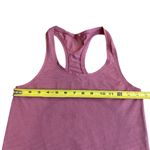 Lululemon  6 Swiftly Tech Racerback Tank Top Rose Pink Metallic Silver Stripe‎ Photo 6