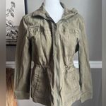 Old Navy Cargo Military Utility Olive green Jacket Womens XS Zip light Coat Photo 0