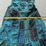 NWT Ananta Romper Woman's L/XL Patchwork Teal Blue Black Pockets Boho Hippie Size undefined Photo 11
