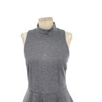Kit & Ace Monaco Gray Racerback Sleeveless Fit & Flare Dress Size 6 Photo 3