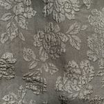 Rebecca Taylor  Black Silk Floral Lace Cami Tank Top Size 4 Adjustable Straps Photo 7