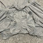 Pink Lily  Gray‎ Ruffle Short Romper size small Photo 3