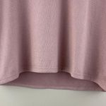 Bebe Y2K Light Baby Pink Rhinestone Embellished Logo Graphic Short Sleeve Tee Photo 3