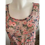 Agnes & Dora NWT Women's  Pink Floral Maxi‎ Dress Size XL Godiva Photo 2