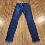Current/Elliott current elliott the stilleto ankle crop pants mid rise blue jeans size 25 Photo 4
