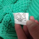 Vintage Nancy Bolen City Girl Mediterranean Honeycomb Cable Knit Dolman Sweater Size M Photo 5