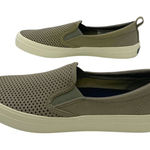 Sperry  Crest Twin Gore Perforated Slip-On Sneaker Grey Leather US Women's 8M Photo 0