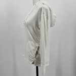 Athleta No Chill Terry Hoodie Pullover Sweatshirt White Pockets 982932 Size XS Photo 3