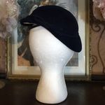 Winkelmans VINTAGE 1960'S BLUE VELOUR BERET STYLE HAT WITH RHINESTONE EMBELLISHMENT Photo 8