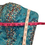 Vintage Y2K Elegant Blue Strapless Prom Dress Size 12 Photo 4
