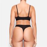 SKIMS  Black Triangle Bralette M NEW Photo 3