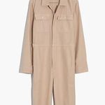Madewell Garment Dyed Zip Front Coverall Jumpsuit size xs Photo 4