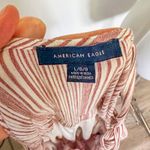American Eagle Pink Striped Overall Style Jumper Photo 5