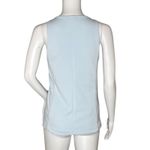 Ann Taylor  Shirt Womens Small Light Blue Shell‎ Layering Preppy Casual Career Photo 3