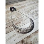 Paparazzi  Chunky Silver Tone Necklace & Earring Set - Brand New Photo 1