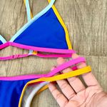 SheIn color block cheeky thong bikini set S. Photo 1