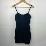 Wilfred Aritzia  Dress Black Ducharme Linen Mini Coastal Whimsy Western size 0 Photo 4