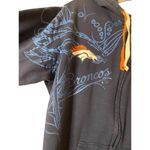 NFL Team Apparel  Denver Broncos NFL‎ Women's Full Zip Up Hoodie Sz S (PTP 19") Photo 6