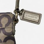 Coach Poppy Series Lavender and Tan Signature Jacquard Crossbody Bag Photo 2