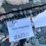 Fast Fashion Amazon Floral dress size large, comes with belt Black Photo 5