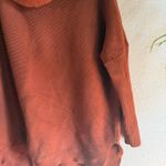 Burnt orange knit sweater Size L Photo 5