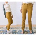 Tradlands Women's Transit Chino Pant Brown Straight Leg Size 6 Stretch Casual Photo 1