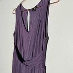 B Collection Bobeau Sleeveless Grey Wide Pant Leg Jumpsuit Size Extra Small Gray Photo 7