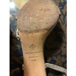 Antonio Melani  Women’s Silver Rhinestone Strappy Heels Size 8.5 Wedding Formal Photo 3