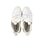 Adidas  - Pure Motion Adapt Sneakers in White & Purple Photo 4