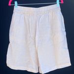 H by Halston Cream High Waist Shorts Photo 1