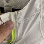 Lululemon Reflective White & Neon Yellow Vest Size 4 Photo 2
