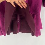 CQ by CQ Elegant Purple Faux Suede Mock V Photo 5