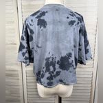 Spirit  Women's Cropped "Wicked" Tie Dye T-Shirt Gray-Large Photo 1