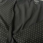 Club Monaco  Jowdie Classic Black Sheer Sleeves Polka Dot Wrap Dress Size 2 Photo 8