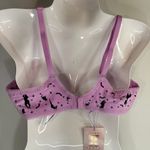 Savage Fenty Underwired Unlined Bra in Bubble Pink Starry Pin Up‎ 38B NWT Size undefined Photo 3