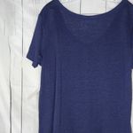 Eileen Fisher 100% Linen Jersey Slouchy V-Neck Boxy T- Shirt NWT Photo 7