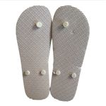 Wedding Glitter Flip Flops For Bride Size S (5/6) Photo 4